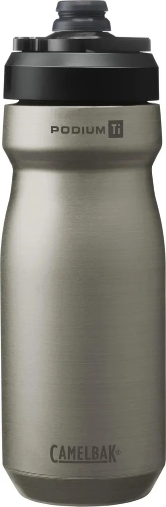 Porte-boissons Podium 530 ml titane isotherme sans BPA à jet puissant