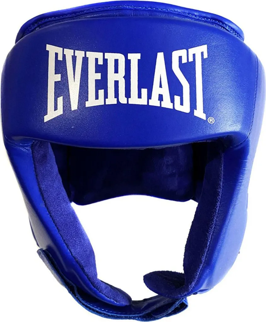 Casque de compétition Everlast Amateur Bleu pour éviter les glissements sur le ring