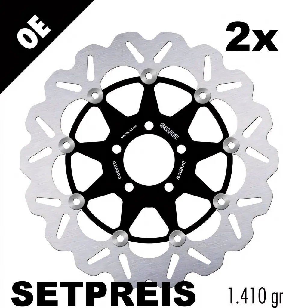 Rénover le Freinage Kawasaki ZR ZRX ZXR ZZR 1989-2007 avec Disques Galfer