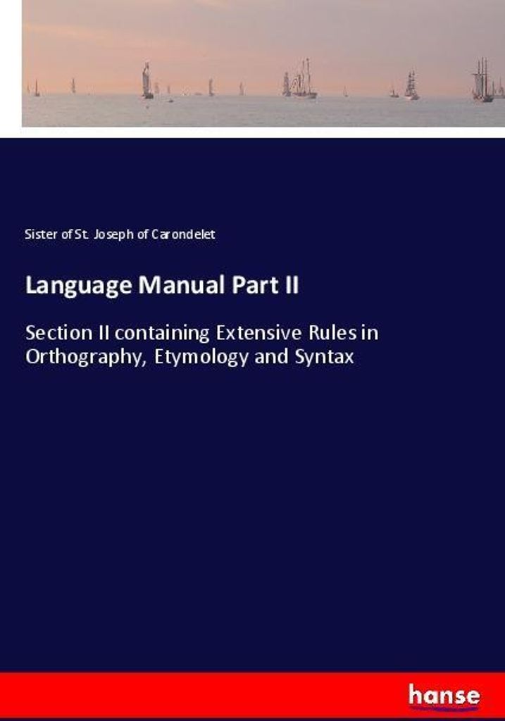 Language Manual Part II