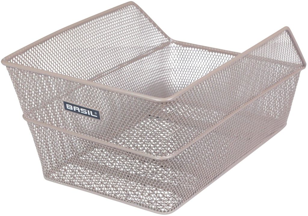 Hinterradkorb Basil Cento nude metallic, engmaschig, Stahl, Immagine del prodotto 