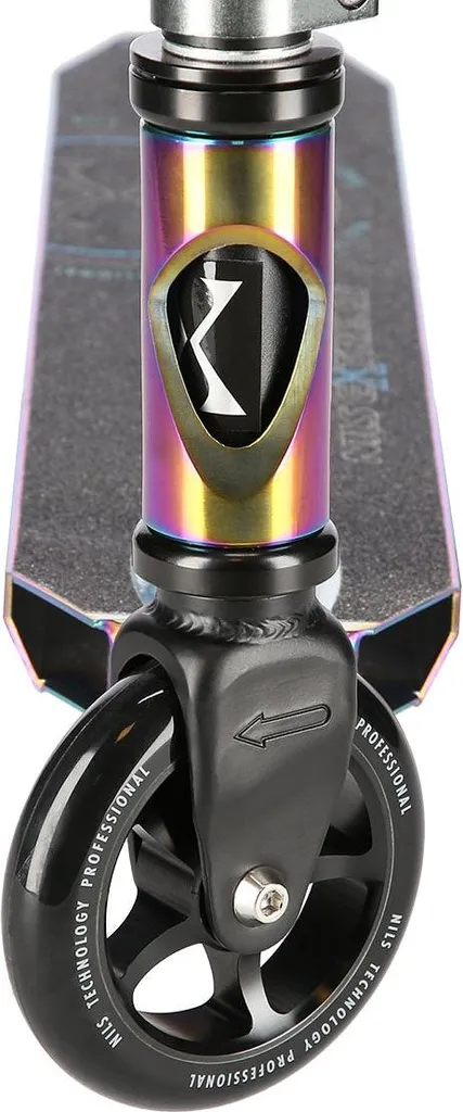 Neon Stunt Trottinette Résistante en Aluminium avec Finition Néon Design - 9