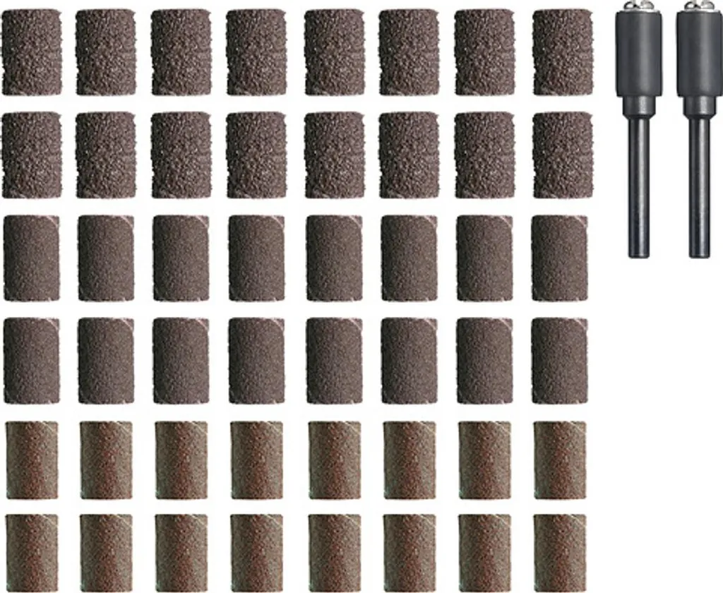 Manchons de ponçage Dremel multi-usages pour lissage et façonnage bois