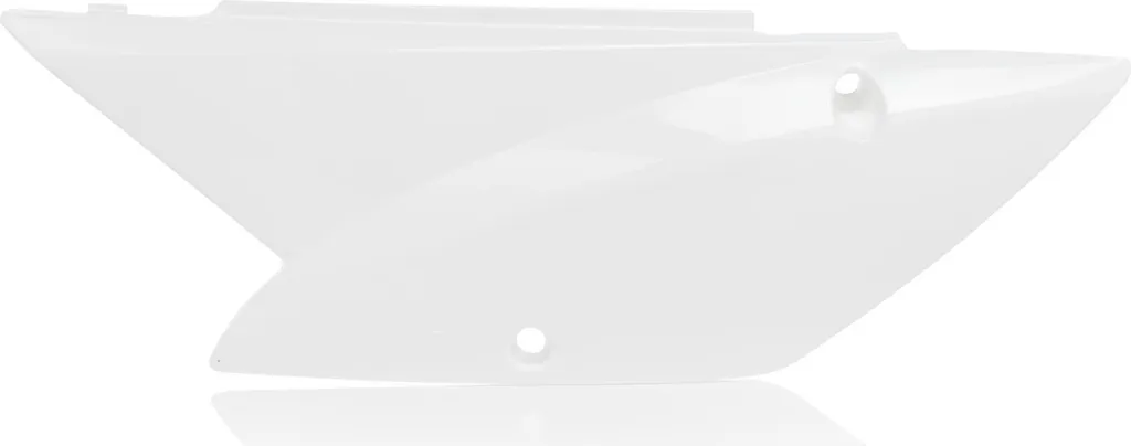 Plaque latérale Acerbis blanche haute résistance pour Kawasaki KLX 110