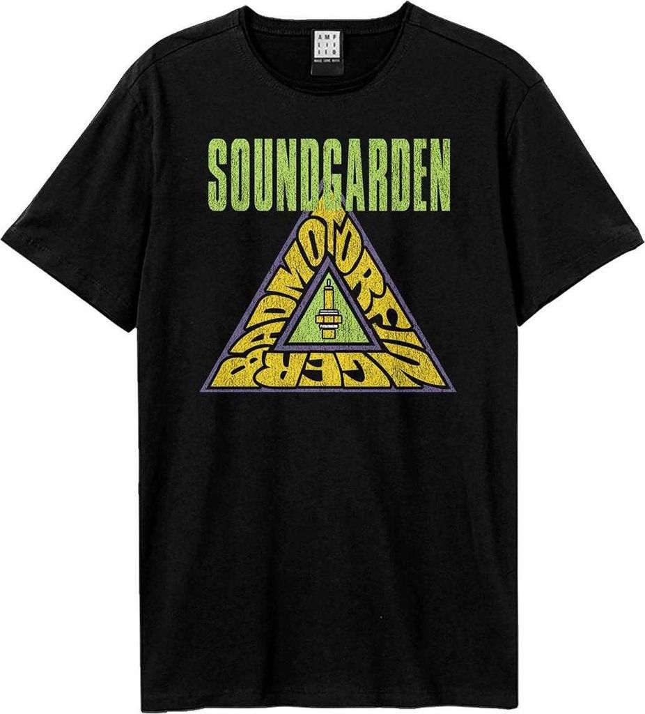 Amplified - "Badmotorfinger" T-Shirt für Herren/Damen Uni GD3729 (M) (Schwarz)