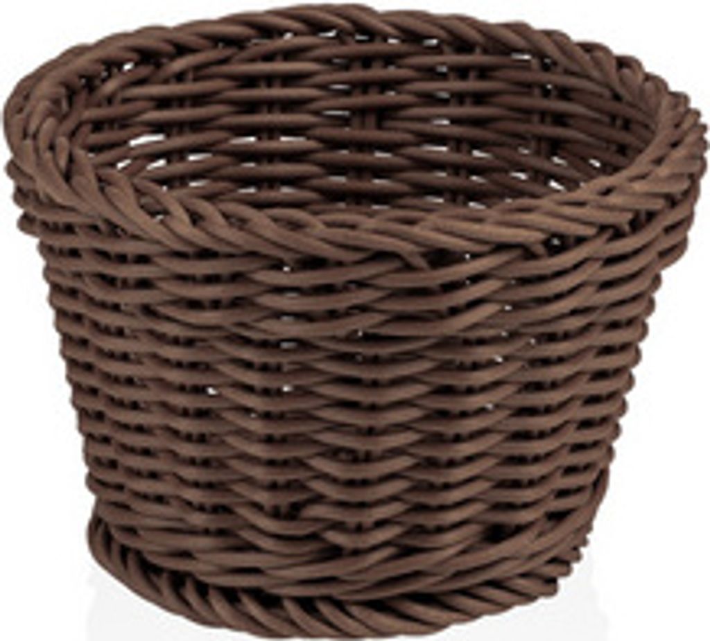 Cestino da tavolo Cestino marrone Gastro rotondo ø 13 cm, Immagine del prodotto 