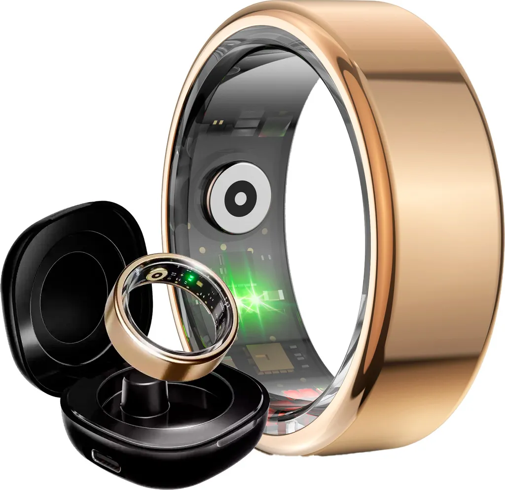 Maxlife MXSR-100 Smart Ring Or Taille 9 avec suivi de sommeil pro - 15