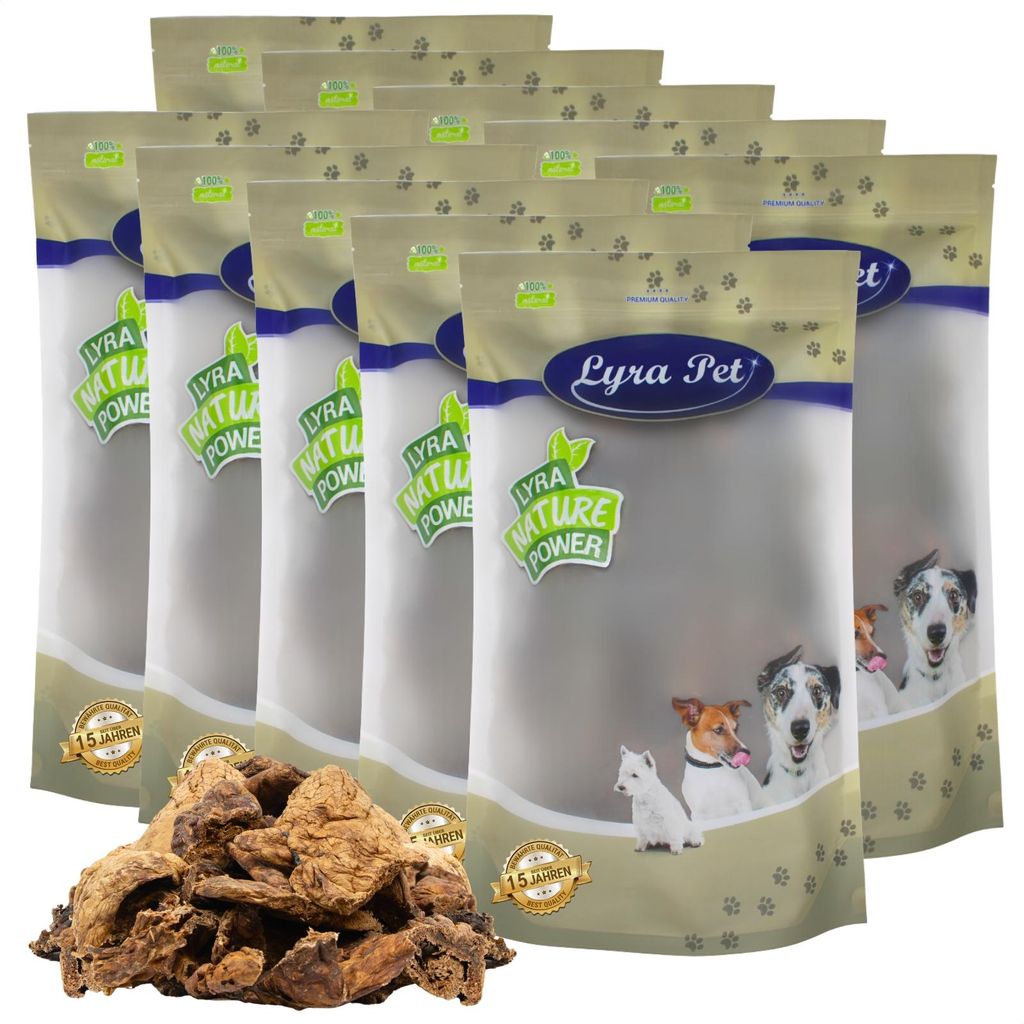 Kausnack Lammlunge, fettarm, für Allergiker geeignet, 100% Produktbild 
