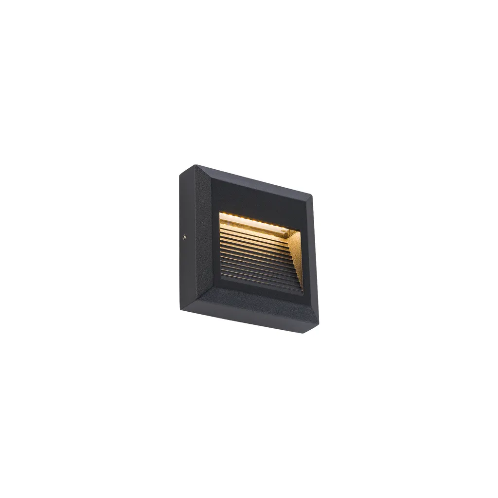 Spot LED noir en aluminium Nowodvorski SIDEWALK 8148 finition premium