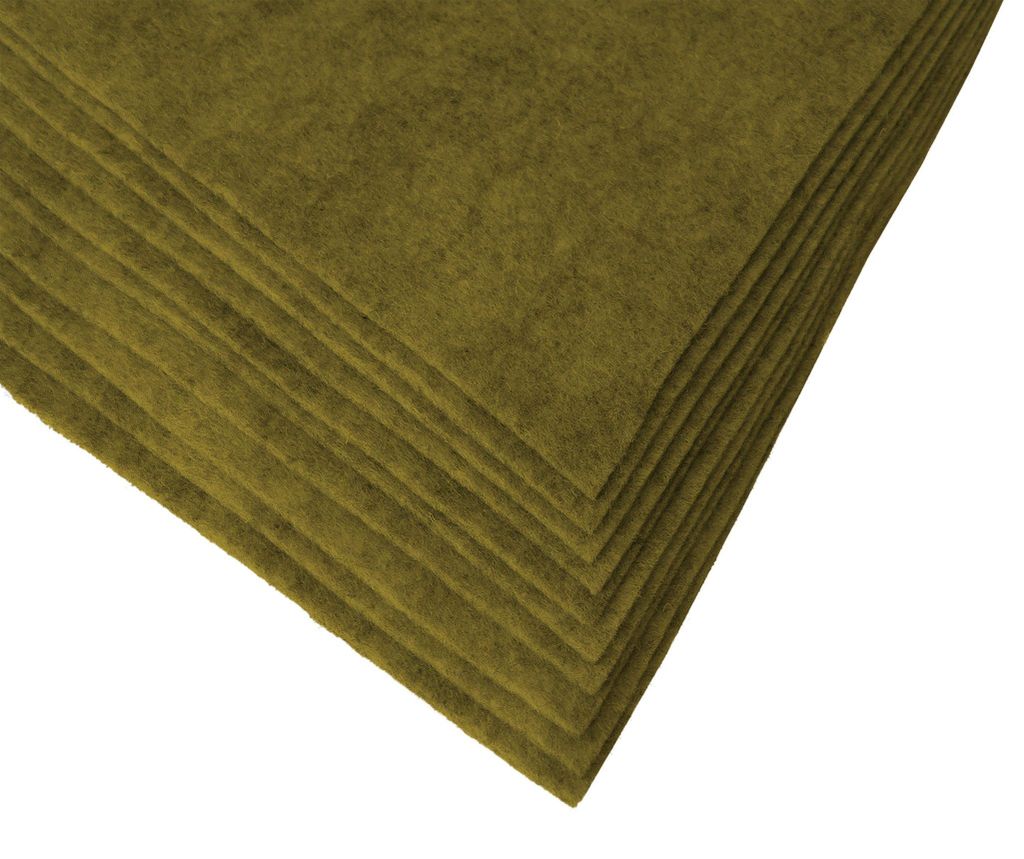 Bastelfilz Bögen 10er-Pack flex Filz A4, Stärke 1,5-2mm, Filzplatte, 50 Farben