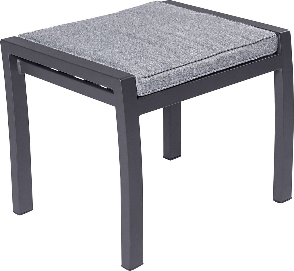 LC Garden »Bondino« Dining Hocker Fußbank anthrazit-eckig