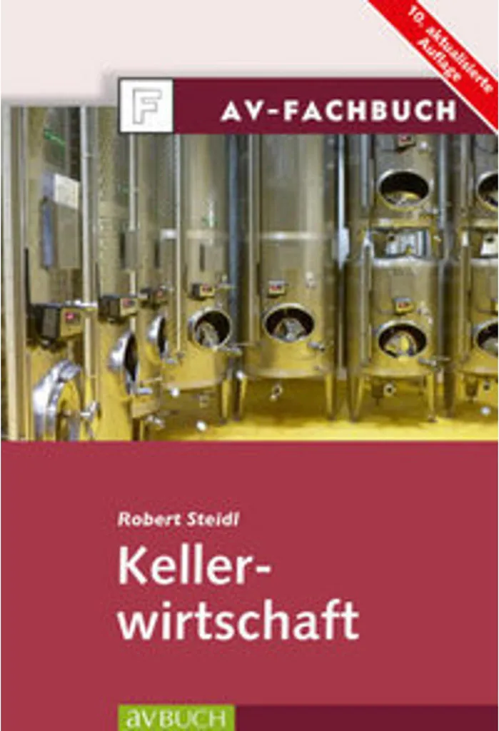Livre Kellerwirtschaft pour éviter les défauts d'élevage du vin