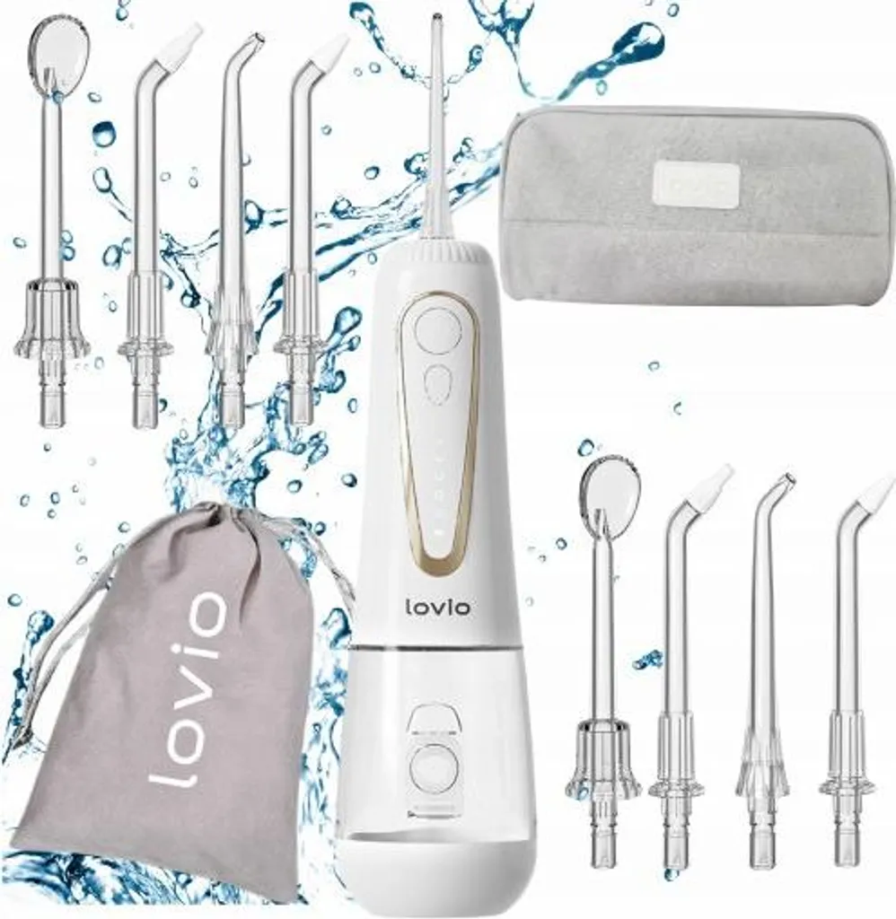 Irrigateur buccal sans fil portable avec 3 modes de nettoyage Jet dentaire