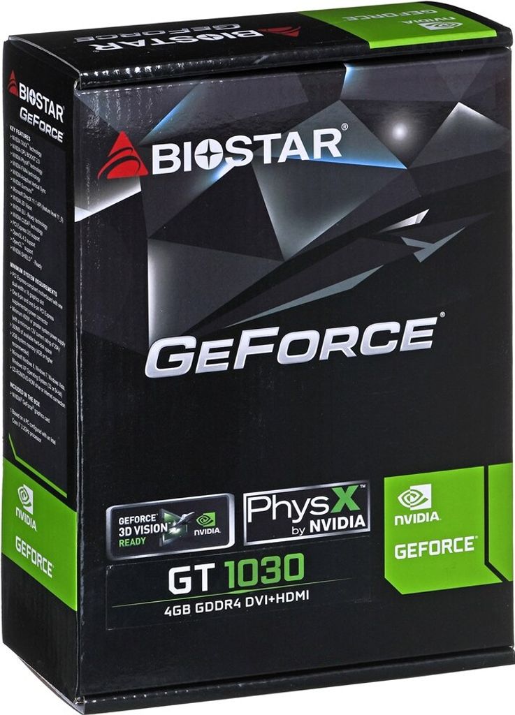 PLACA DE VÍDEO PCI-E GT1030 4GB 64 BIT GDDR4 GEFORCE - PCYES - Gaúcha