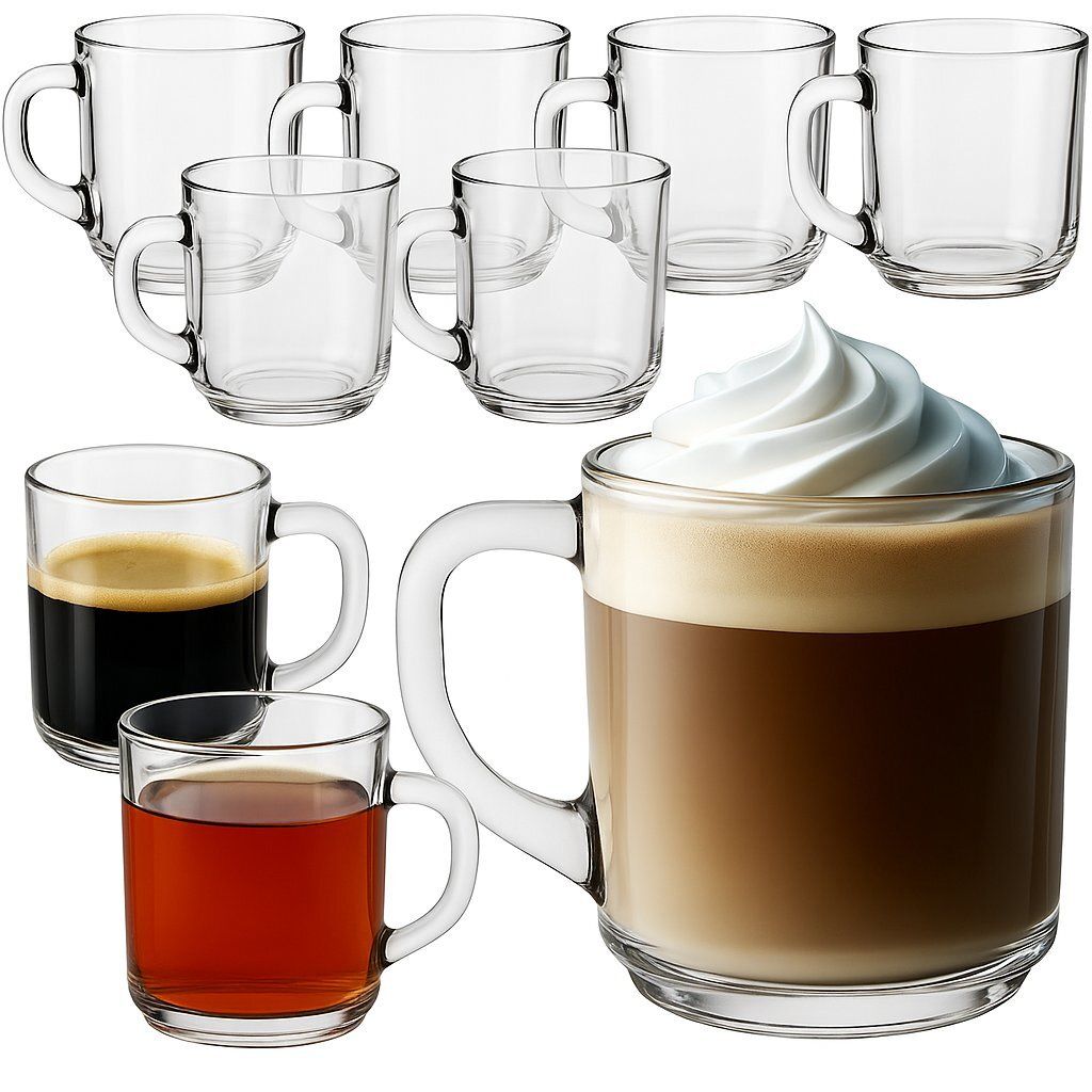 Produktbild von Auslaufsichere PET-Getränkebecher 330 Ml Mit Deckel – 300er Set Für Kaffee, Tee & Smoothies