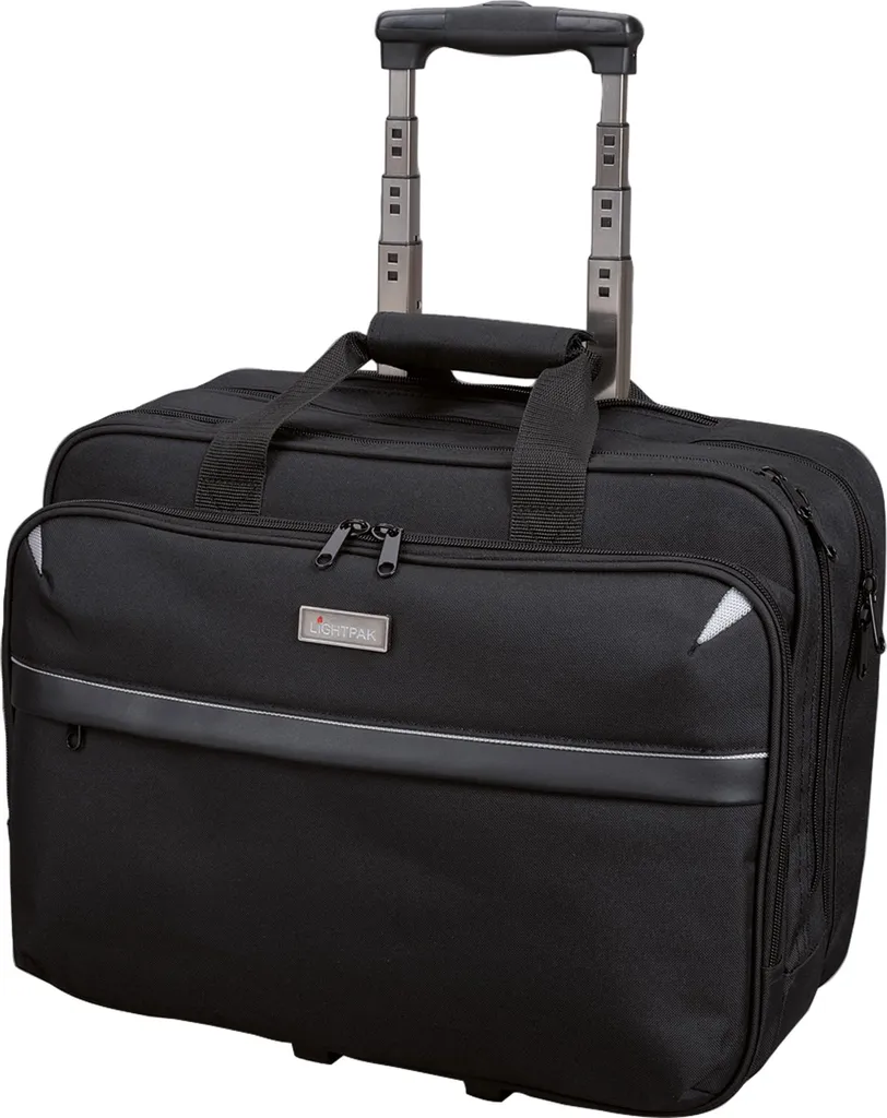 Trolley Notebook LiGHTPAK 46099 XRAY - Bagaglio a Mano Business Nero