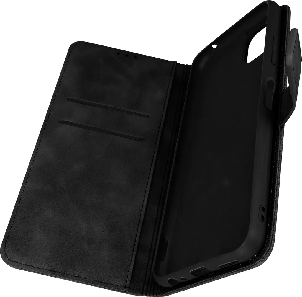 Custodia Forcell Tender Book Samsung Galaxy A22 5G - Nero Portafoglio