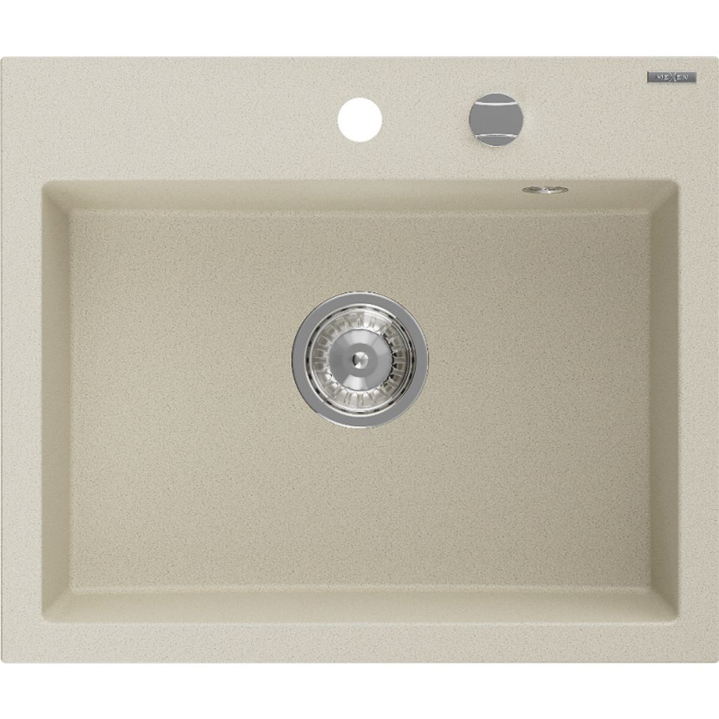 Mexen Oscar zlewozmywak granitowy 1-komorowy 580 x 490 mm, Zdjęcie produktu 
