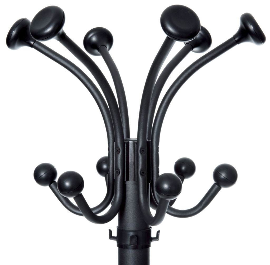 MAUL Garderobe MAULnubis 20 Haken Standfuß 177,5 cm schwarz Produktbild 