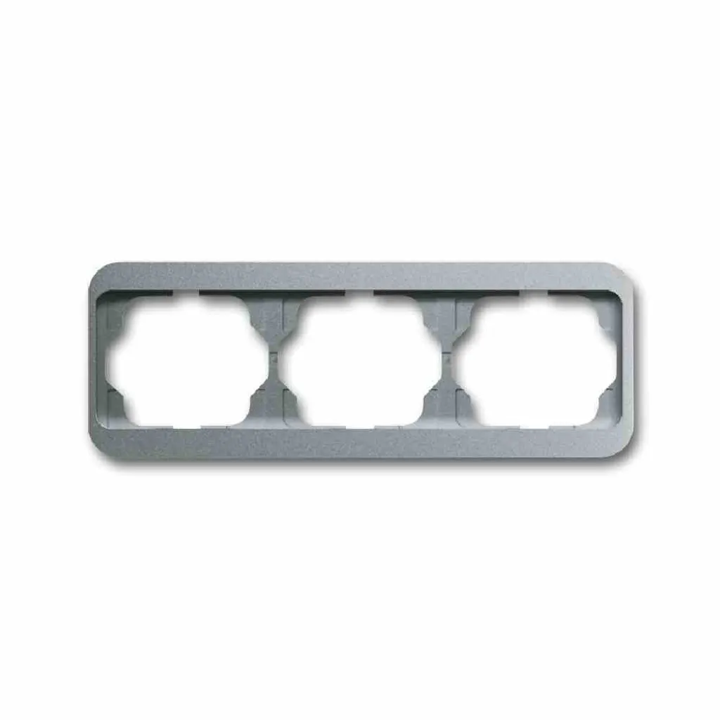 Cadre Triple pour Prises et Interrupteurs Busch-Jaeger 1723-266 AL
