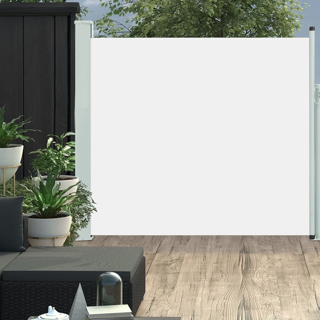 Cloris Designermöbel Ausziehbare Seitenmarkise 170×300 cm Creme 2024 Neu