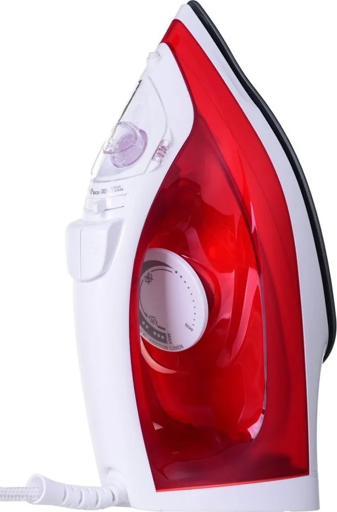 Fer à vapeur Philips Rouge avec semelle céramique et fonction pressing