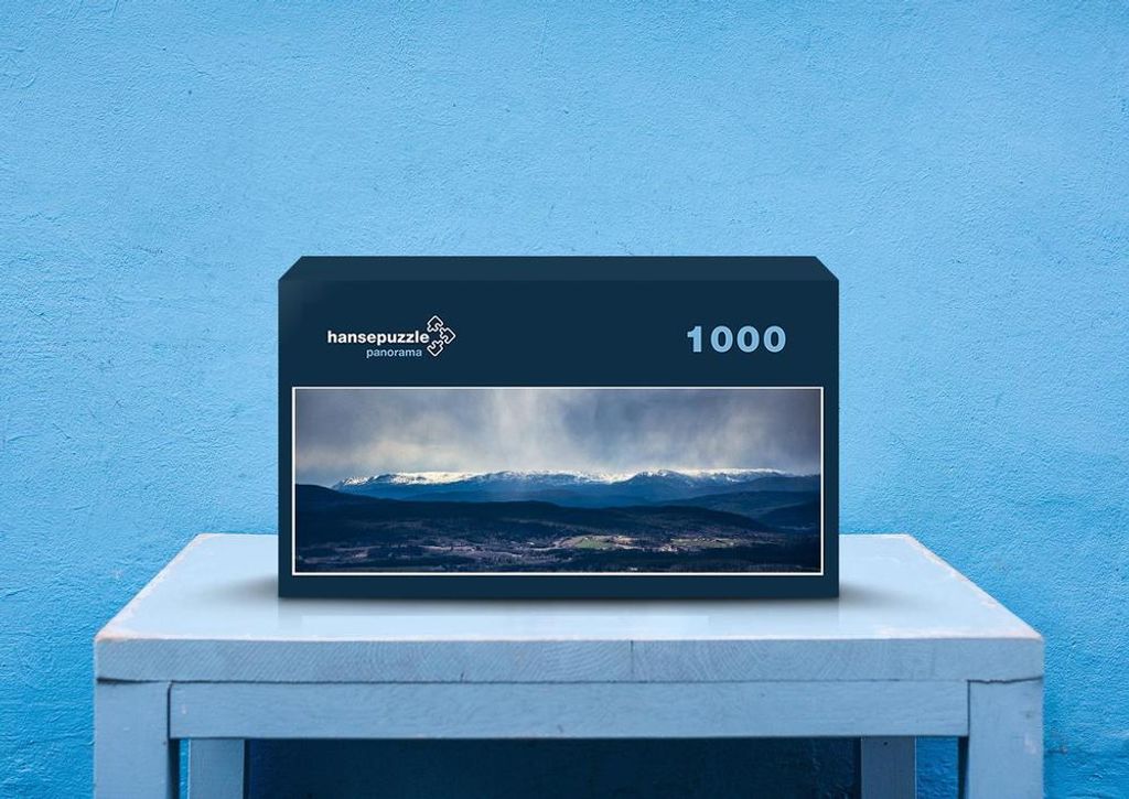 hansepuzzle 72535 - Norwegen Puzzle, 1050 Teile, Natur, 60,0 x 46,0cm mit hochwertiger Aufbewahrung, Kartonbox und wiederverschließbarem Beutel