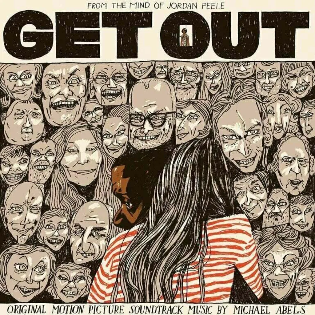 Double vinyle 180g Get Out édition deluxe noir et blanc splatter