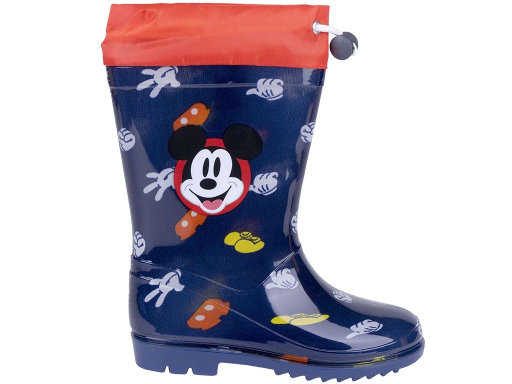 Kinder Gummistiefel Mickey Mouse blau - Größe 28
