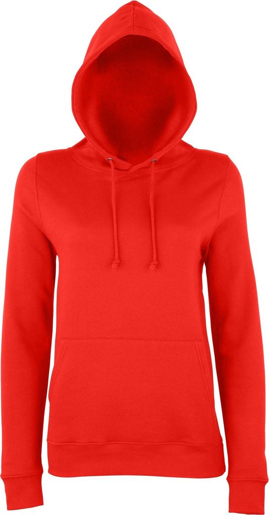 AWDis Just Hoods Damen Kapuzenpullover / Hoodie RW3481 (XS) (Feuerrot)
