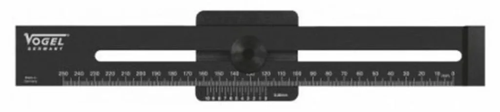 Équerre de traçage T-Square en aluminium noir 250 mm édition 2024