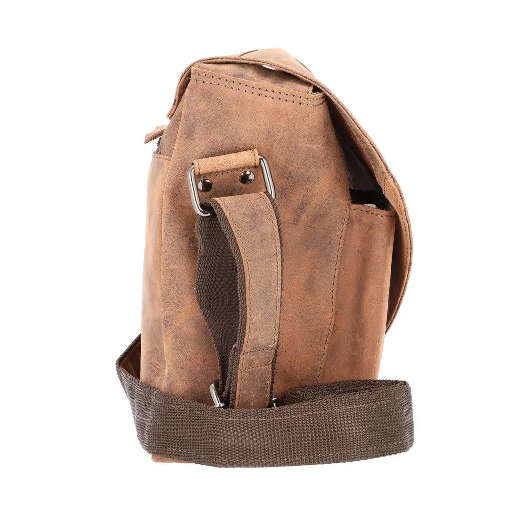Sac à main bandoulière cuir marron MRS. NOEL idéal pour vos sorties 47144 - 6