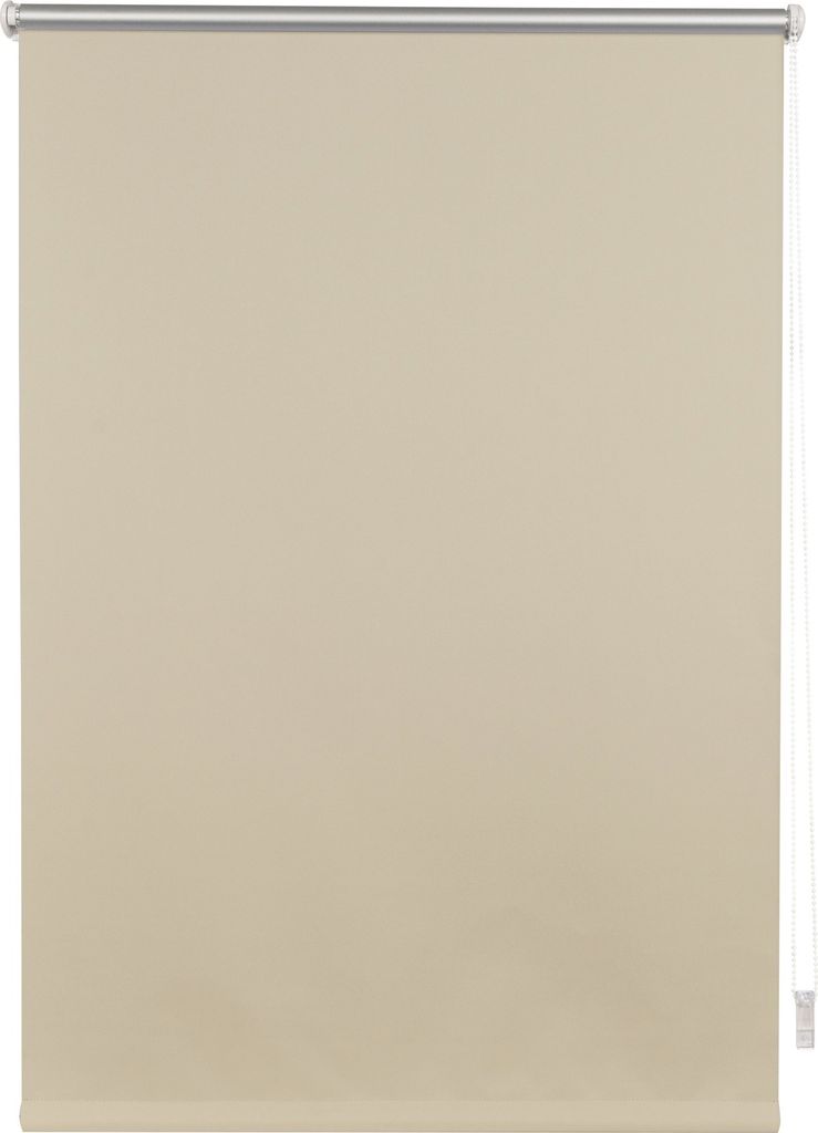 Thermo Rollo auf Maß Klemmfix Verdunkelungsrollo Farbe: Vanille, Größe: B): 101-110 cm, L): 40-160 cm