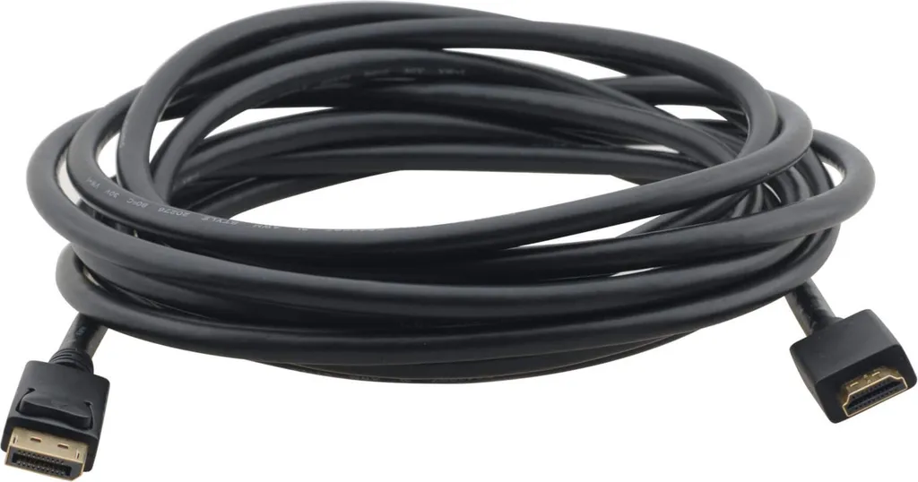Finis les Adaptateurs : Câble Direct DisplayPort vers HDMI 3m Kramer