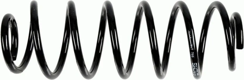 Ressort de suspension SACHS 994 439 - Remplacement OE DF7128011B