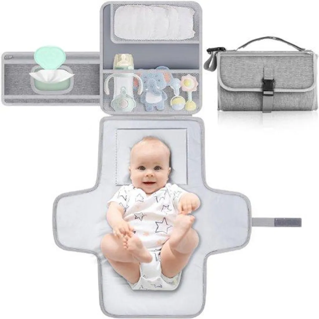 Tapis de change imperméable pour nouveau-né 0-3 mois - Collection Soft