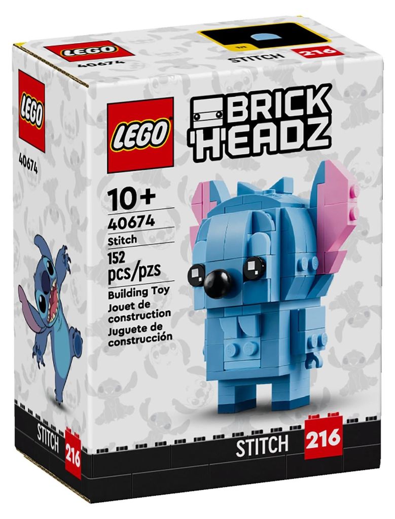 LEGO® BrickHeadz Stitch - 40674 NEU! Teile 152x Produktbild 