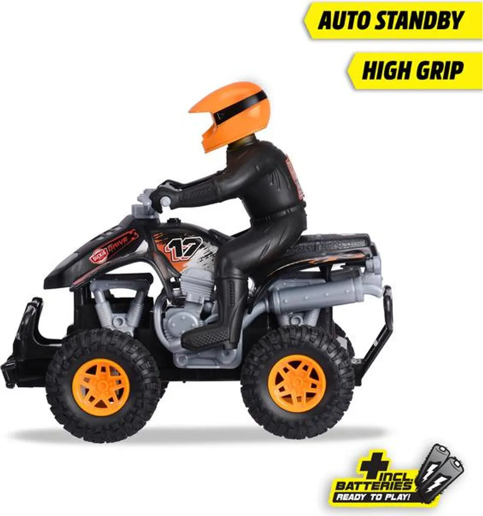 Quad RC Simba-Dickie Mud Quad : le véhicule télécommandé anti-blocage