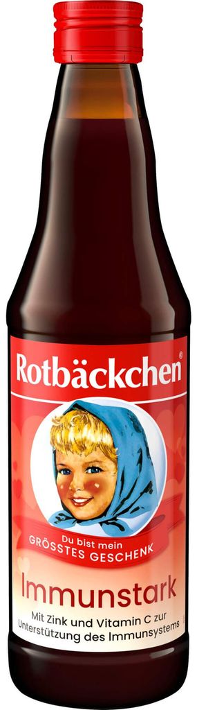 Rabenhorst Rotbäckchen Immunstark Sonderfüllung, 330 ml Lösung