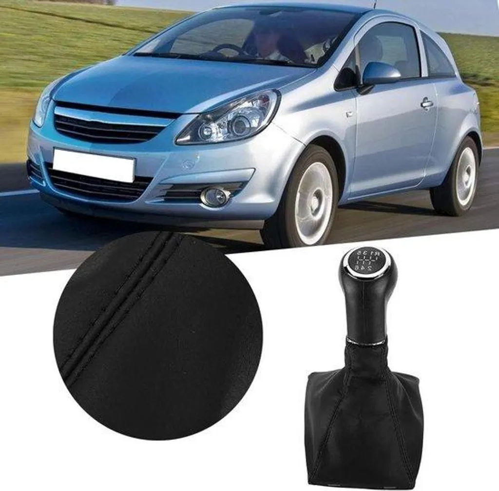 Pommeau de levier de vitesse 6 rapports pour Opel Astra Corsa Zafira B