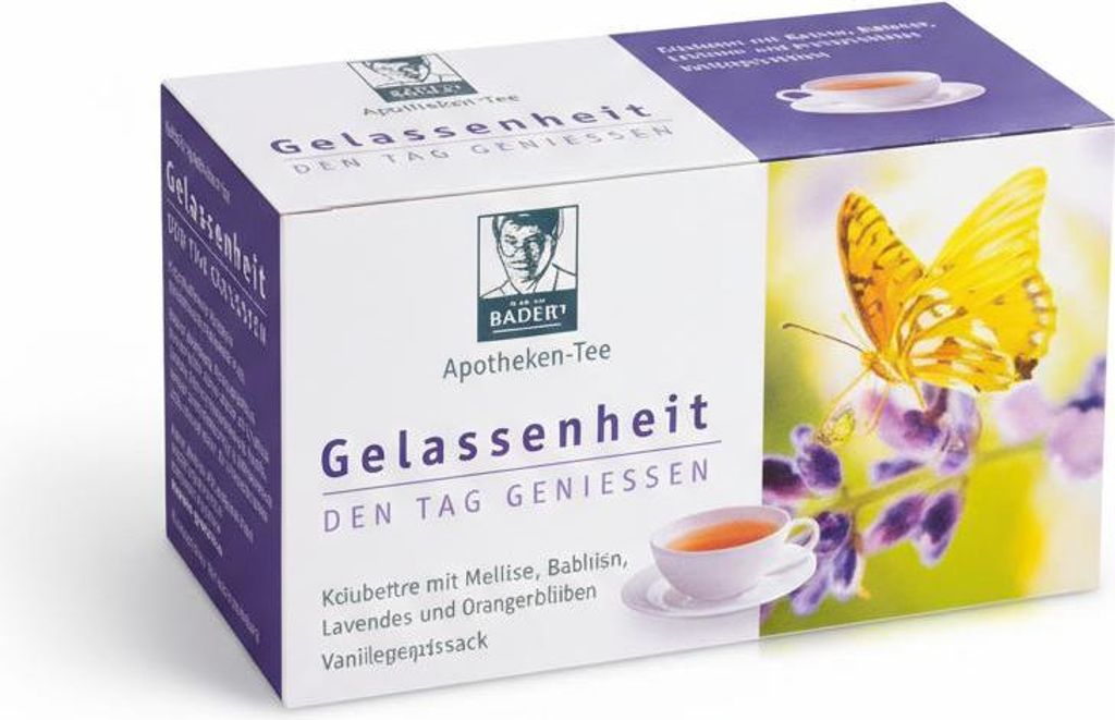 Baders Apotheken Tè Serenity Sacchetto filtro 20 Capsule Immagine del prodotto 