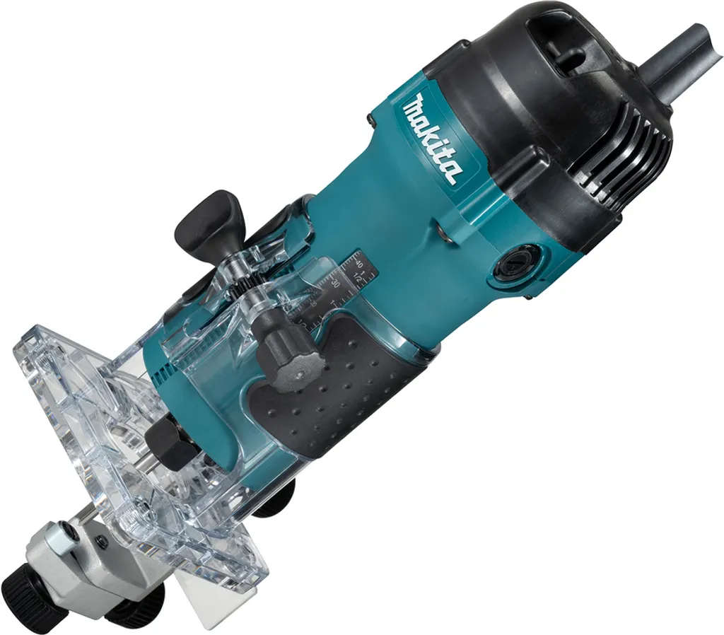 Fraiseuse Électrique Makita 3711 Effleureuse 530W pour Menuiserie