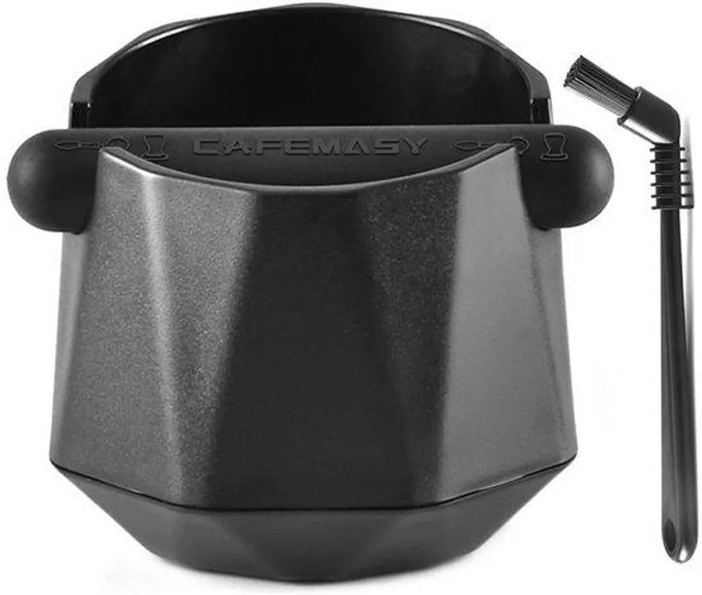 Petite boîte à dosettes métal rectangulaire robuste pour baristas