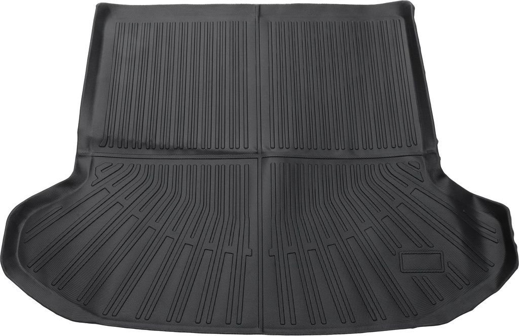 Cargo Liner Kofferraummatte Kofferraum Gepäck Kofferraumwanne Matte für Kia Sportage 2023-2024 Passt nur mit Subwoofer Schwarz TPE 1 Stück Flach...