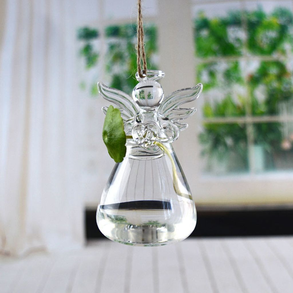 Engels Design Blume Vase transparent hohe Borosilikat Glas Büro dekorative Blumenbehälter Terrasse Dekor Dekor