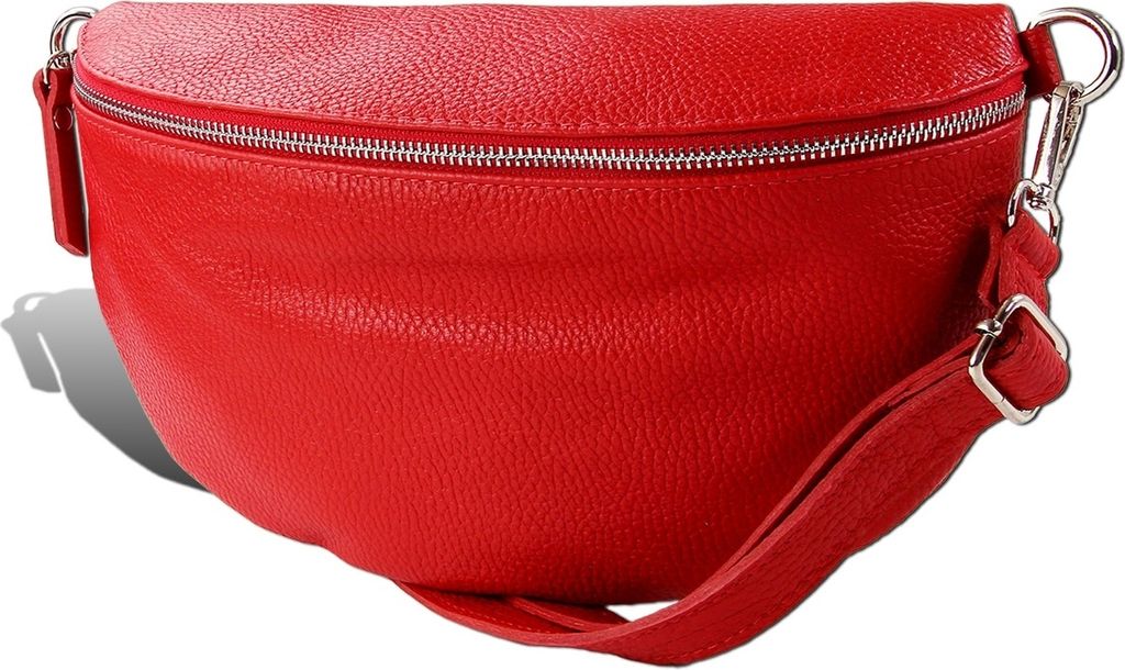 Gürteltasche rot Toscanto Tasche Tragegurt passend Leder D2OTT825BR