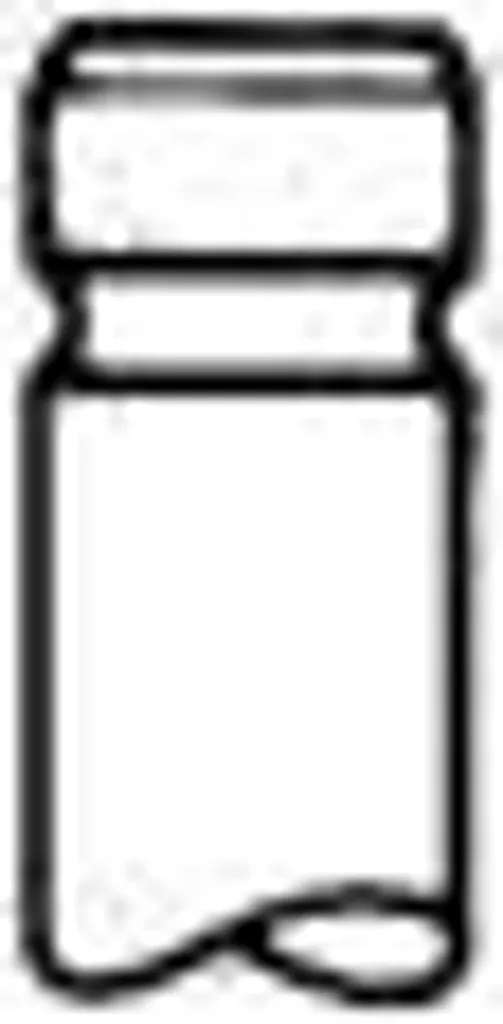 Soupape d'échappement renforcée TRW 105-35663 avec finition chrome