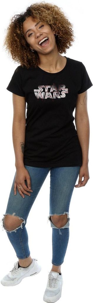 Star Wars - "The Last Jedi" T-Shirt für Damen BI42518 (XL) (Grau)