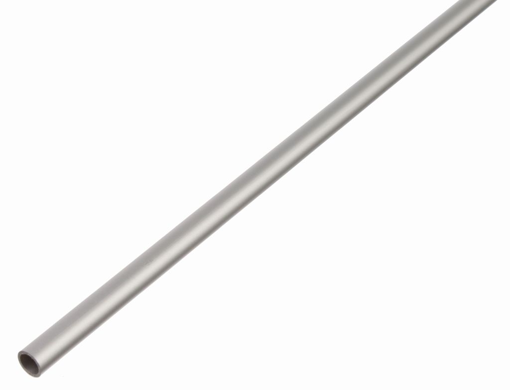 Alberts Rundrohr Aluminium silberfarbig eloxiert 2000 x 30 x 2 mm