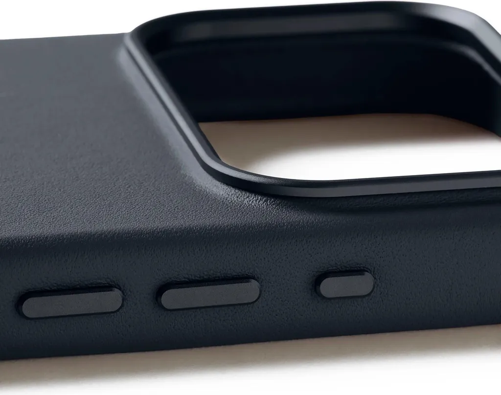 Coque iPhone 17 Pro Mujjo Gris pour un Usage Professionnel Chic - 3